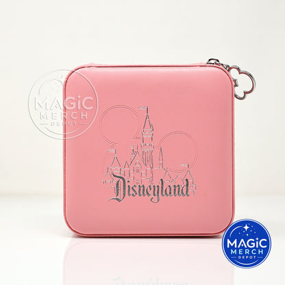 Pandora x Disneyland Pink Travel Jewelry Box Park Exclusive Disneyland New NIB