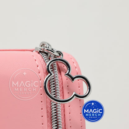 Pandora x Disneyland Pink Travel Jewelry Box Park Exclusive Disneyland New NIB