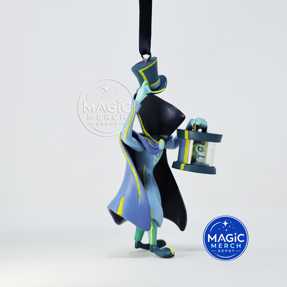 Disney Parks 2026 The Haunted Mansion Hatbox Ghost Christmas Ornament New