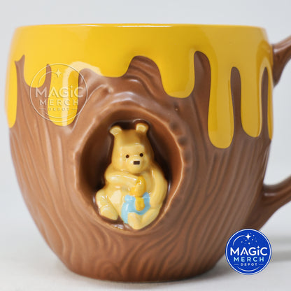 Walt Disney's Winnie the Pooh and the Honey Tree Sculpted Mug ✨Carefully Shipped