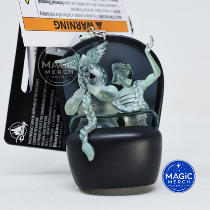 Disney Haunted Mansion Opera Singers Doom Buggy Light-Up Sketchbook Ornament NIB