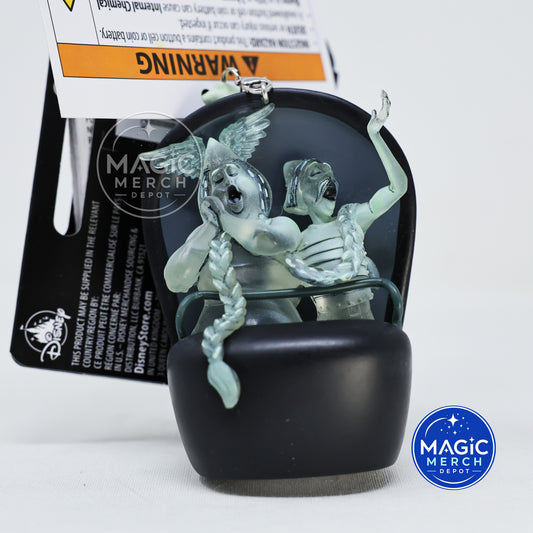Disney Haunted Mansion Opera Singers Doom Buggy Light-Up Sketchbook Ornament NIB
