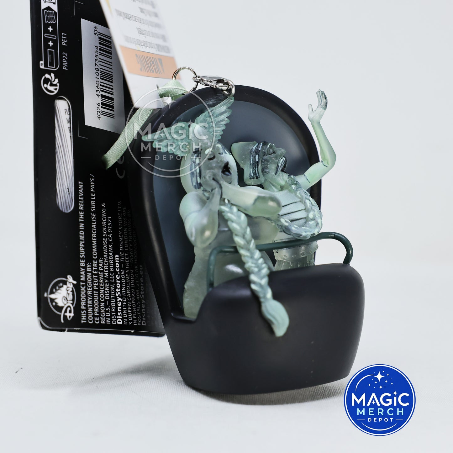 Disney Haunted Mansion Opera Singers Doom Buggy Light-Up Sketchbook Ornament NIB