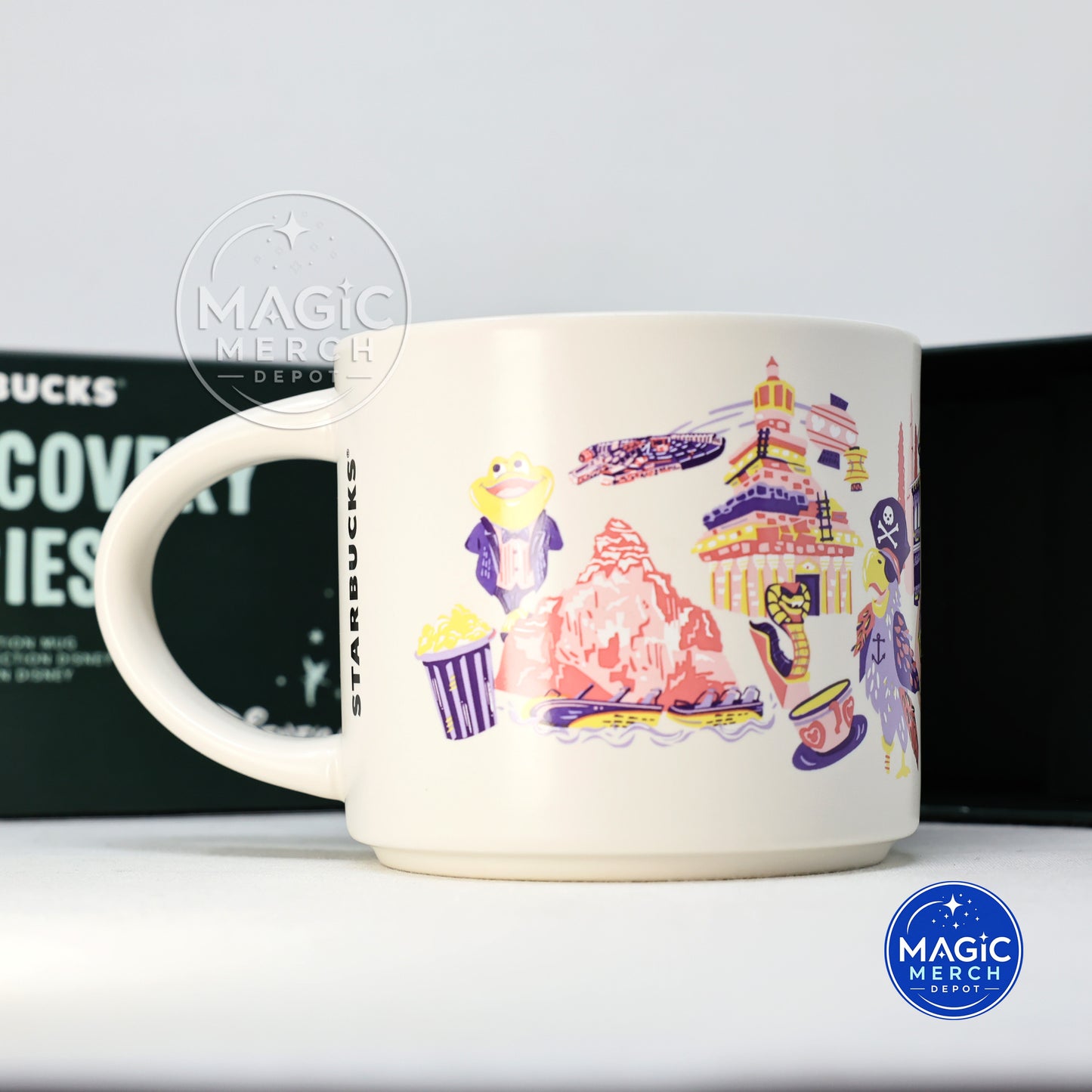 Disneyland Resort 2024 Starbucks Discovery Series Mug & Gift Box