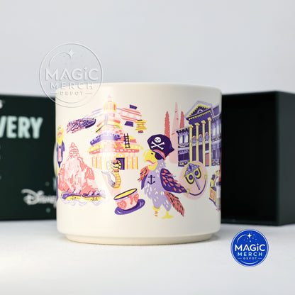 Disneyland Resort 2024 Starbucks Discovery Series Mug & Gift Box