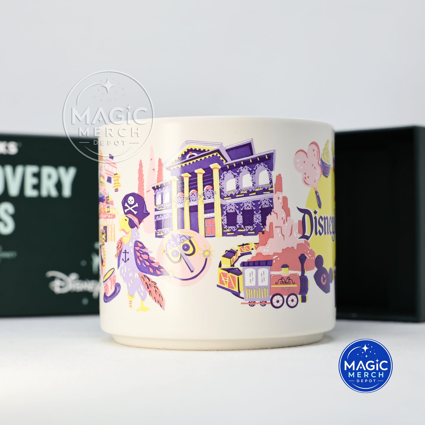 Disneyland Resort 2024 Starbucks Discovery Series Mug & Gift Box
