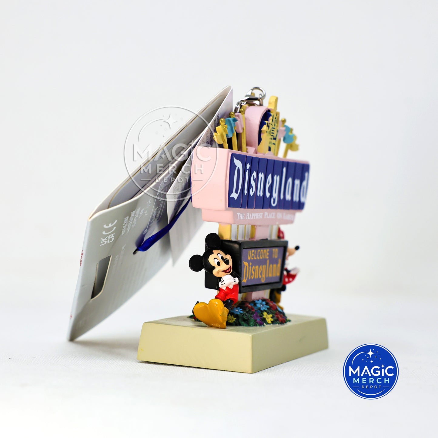 🏰 New Disneyland Resort Mickey & Minnie Light Up Entrance Marquee Ornament