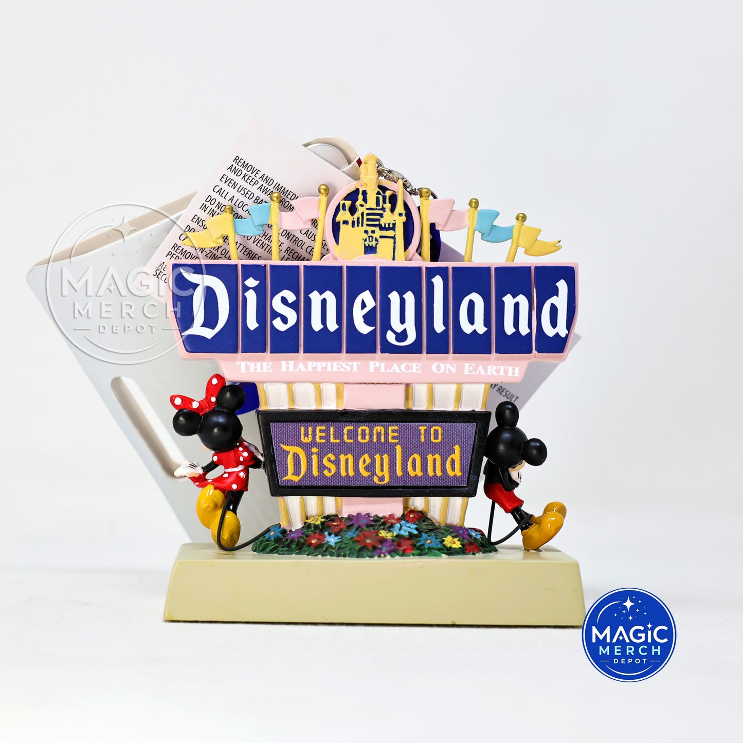 🏰 New Disneyland Resort Mickey & Minnie Light Up Entrance Marquee Ornament