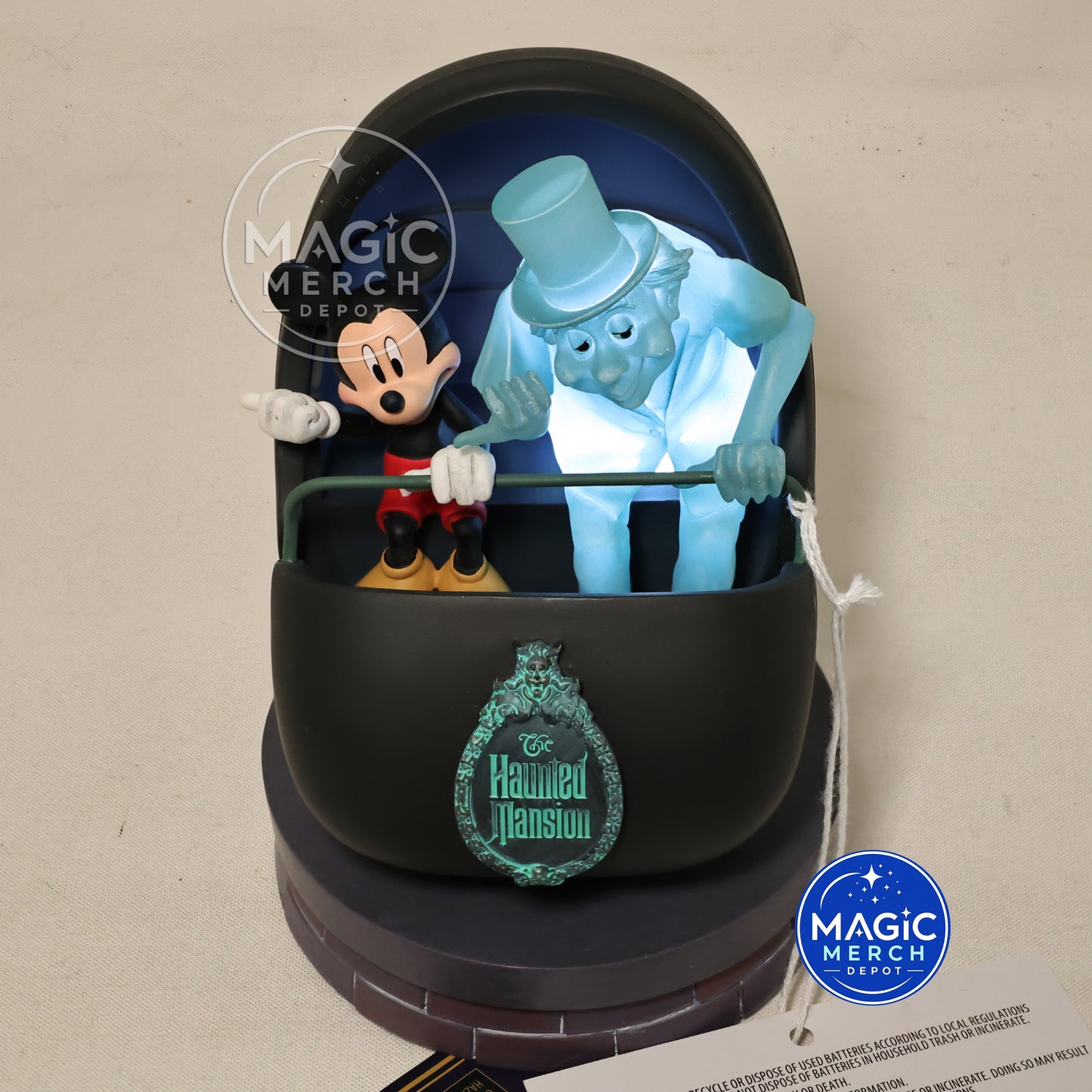2026 Disney Parks Haunted Mansion Doom Buggy Mickey Mouse Collectible Figure New