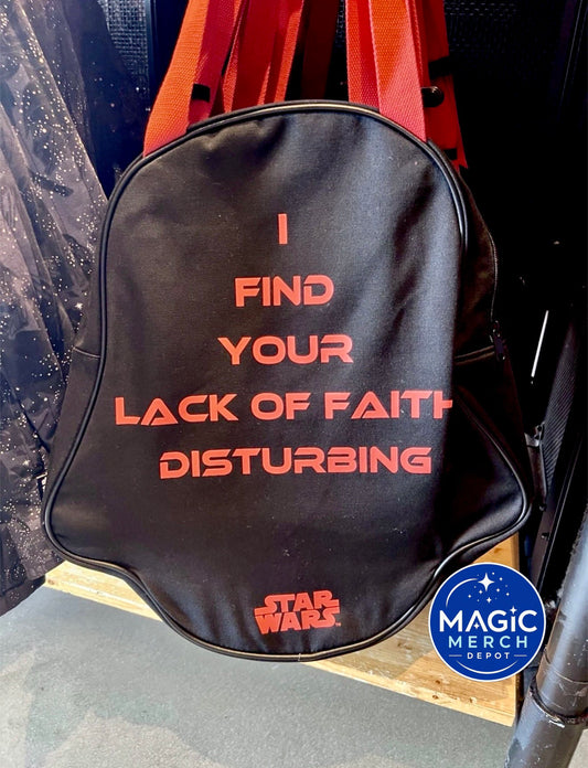 NEW💥Disney Parks 2026 Star Wars Darth Vader Big Face Tote Shoulder Bag