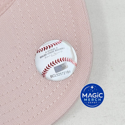 Los Angeles Dodgers '47 Brand Clean Up Adjustable Hat Classic Cap Hat Dusty Pink