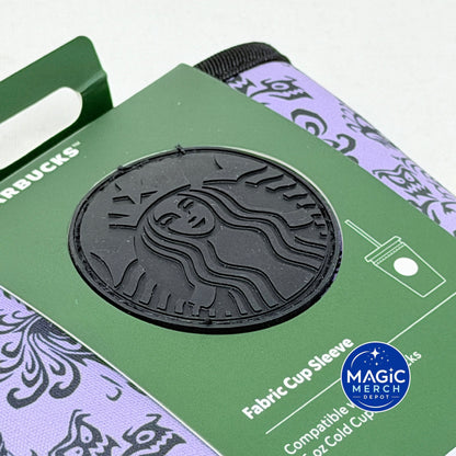 Starbucks Haunted Mansion 16 oz + 24 oz Summertime Castle Mickey Ear Cup Sleeves