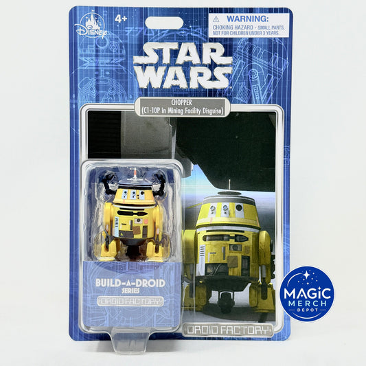 Disney Parks 2026 Star Wars Droid Factory Chopper C1-10P Build A Droid RX-01 NEW