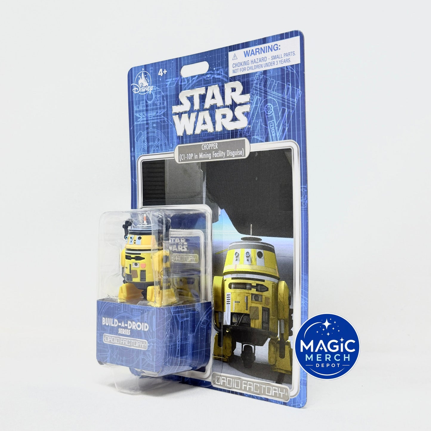 Disney Parks 2026 Star Wars Droid Factory Chopper C1-10P Build A Droid RX-01 NEW