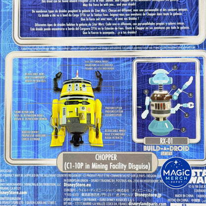 Disney Parks 2026 Star Wars Droid Factory Chopper C1-10P Build A Droid RX-01 NEW