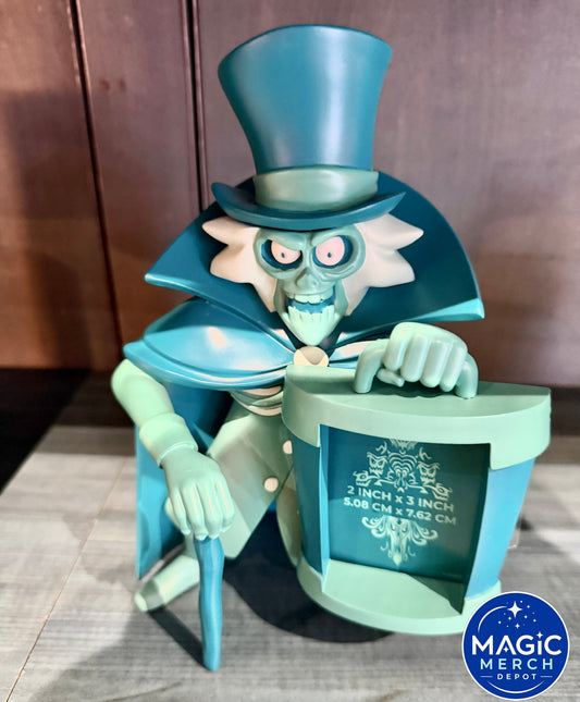 Disney Parks The Haunted Mansion Hatbox Ghost Light-Up Photo Frame Holder 2026