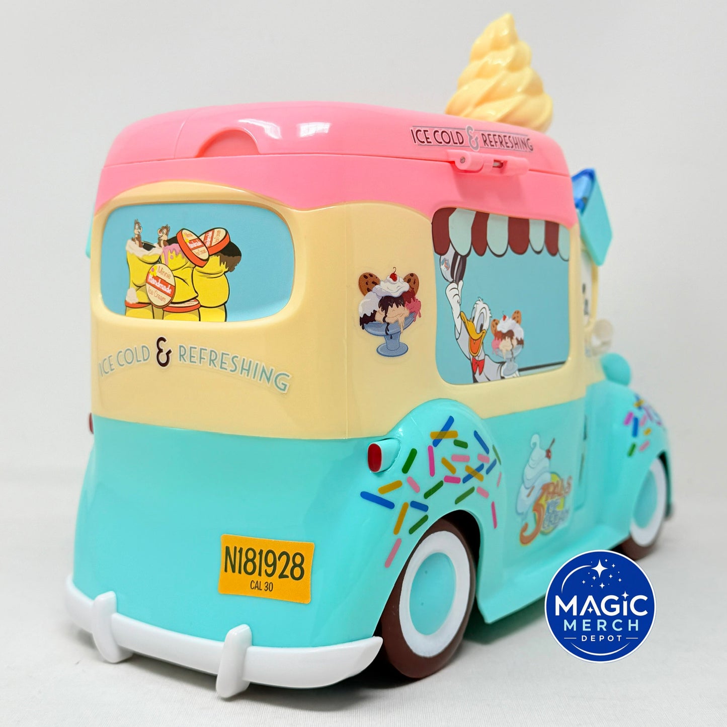 Disney Parks 2025 Mickey Mouse Ice Cream Truck Sundae Bucket Brand New