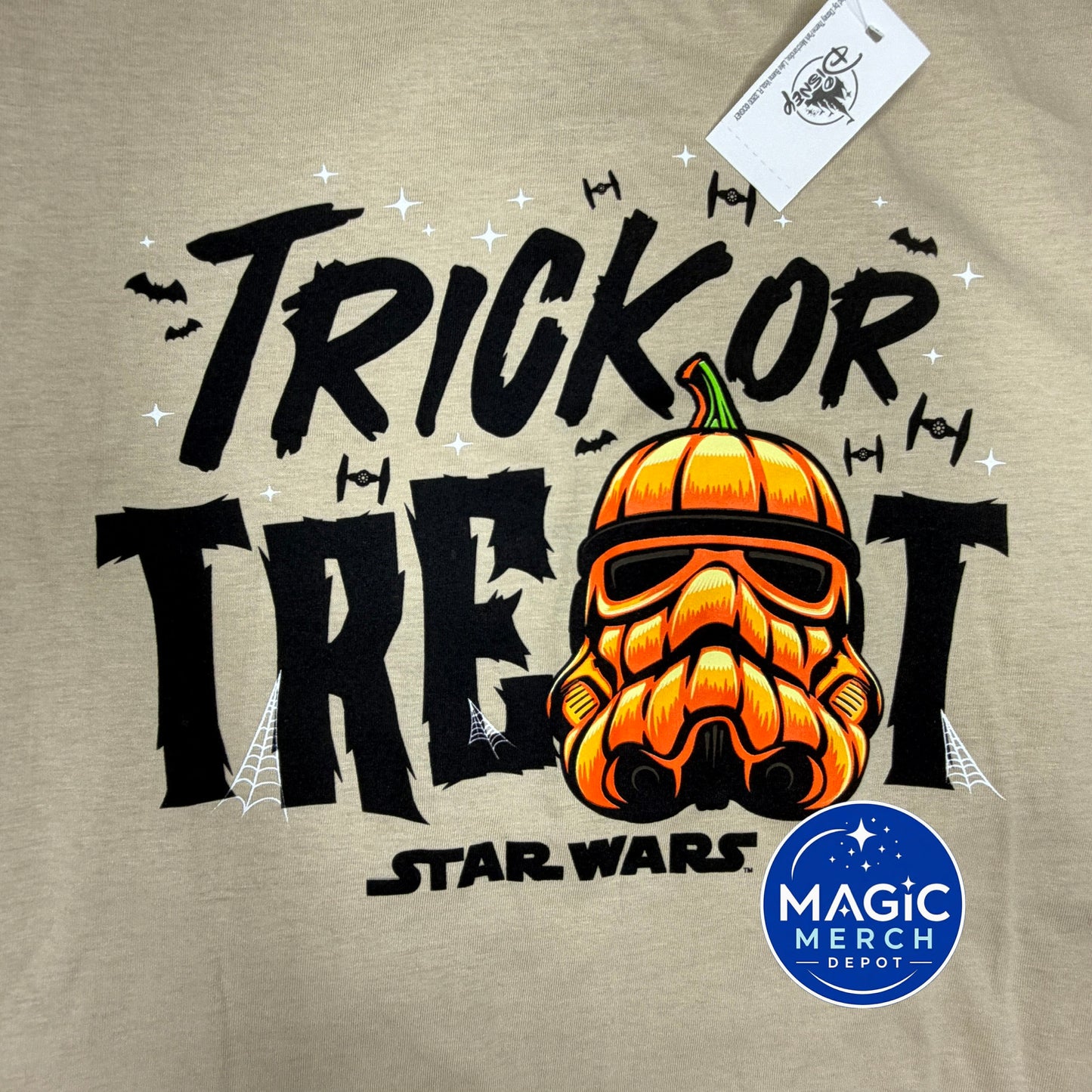 Disney Parks Storm Trooper Pumpkin Halloween T-Shirt New 2026 *All Sizes*
