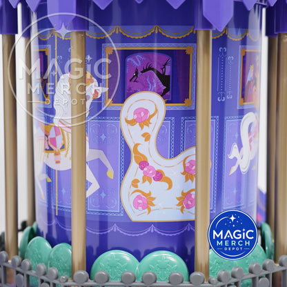 2026 Disney Magic Key Holder King Arthur Carrousel Popcorn Bucket BUBBLE WRAPPED