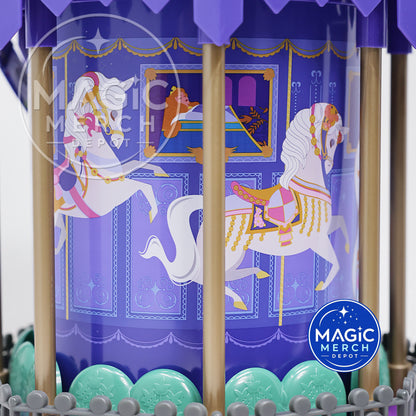 2026 Disney Magic Key Holder King Arthur Carrousel Popcorn Bucket BUBBLE WRAPPED