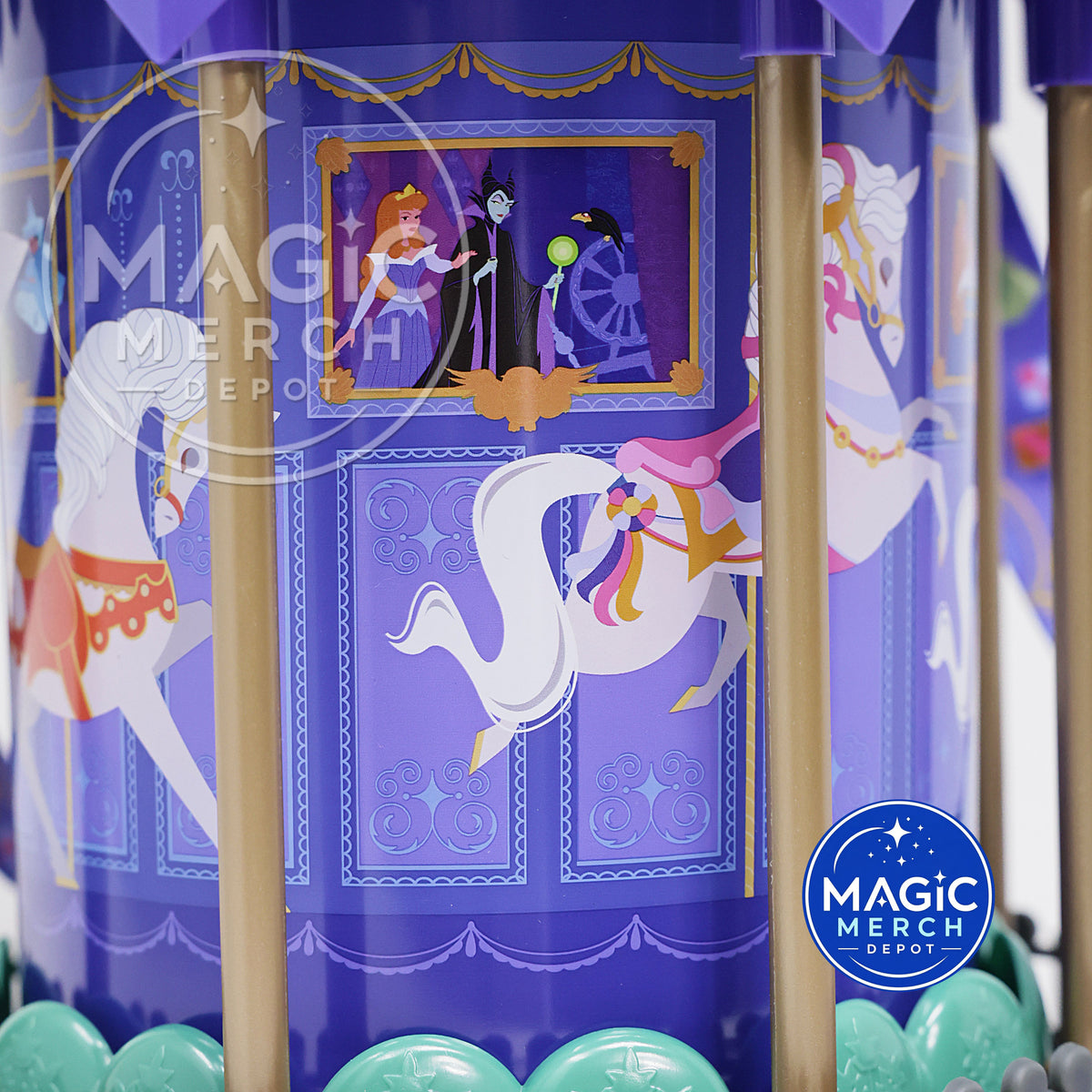 2026 Disney Magic Key Holder King Arthur Carrousel Popcorn Bucket BUBBLE WRAPPED