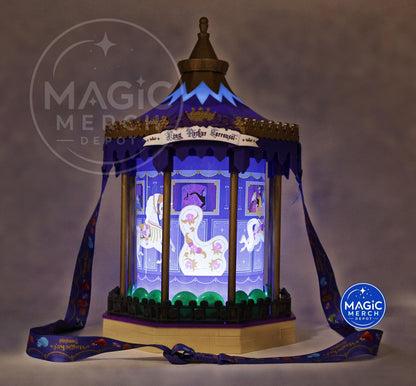 2026 Disney Magic Key Holder King Arthur Carrousel Popcorn Bucket BUBBLE WRAPPED