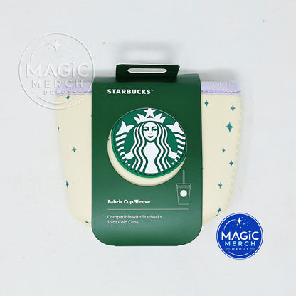 COMBO 16 oz + 24 oz 2026 Starbucks Summertime Castle Mickey Ear Cup Sleeves